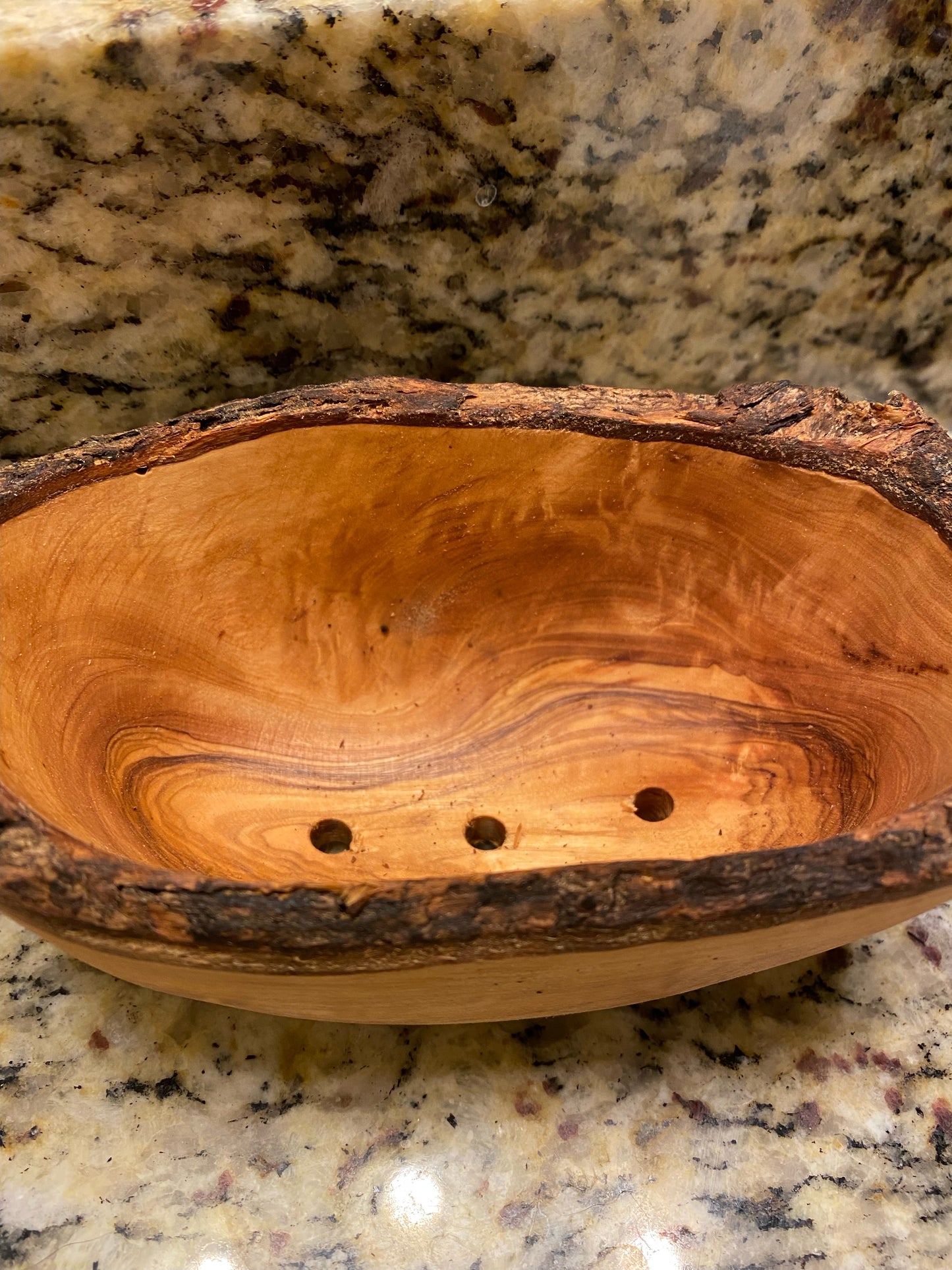 Rustic Wooden Soap Dish